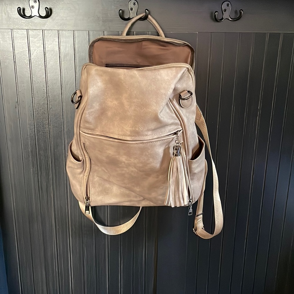 Gray Backpack - image 1